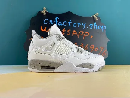 Jordan 4 Retro White Oreo