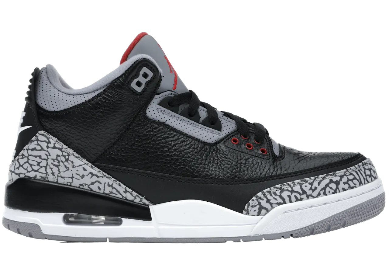 Jordan 3 black cement