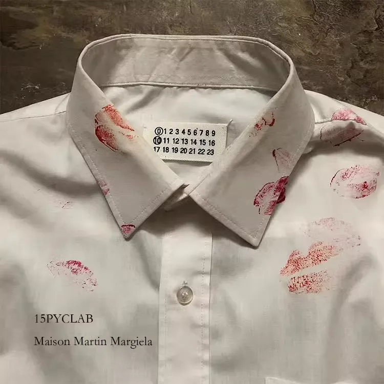 maison margiela kiss shirt