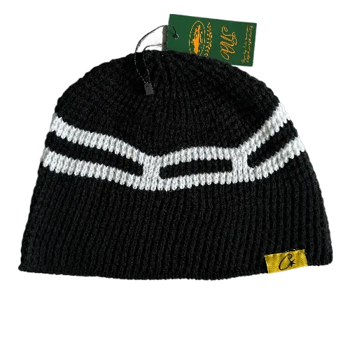 corteiz beanie Thick rope stair cold