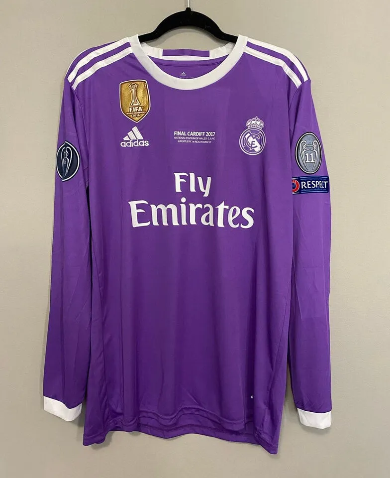 Real Madrid 2017 Purple Kit Cl