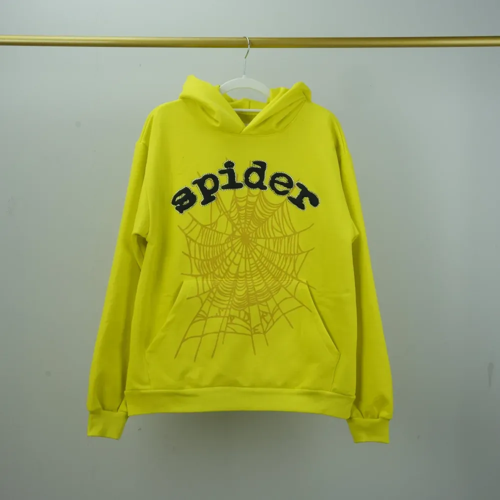 SPIDER F&F Sp5der Hoodie YELLOW