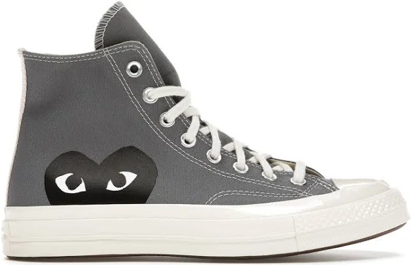 Converse Chuck Taylor All Star 70 Hi Comme des Garcons PLAY Grey