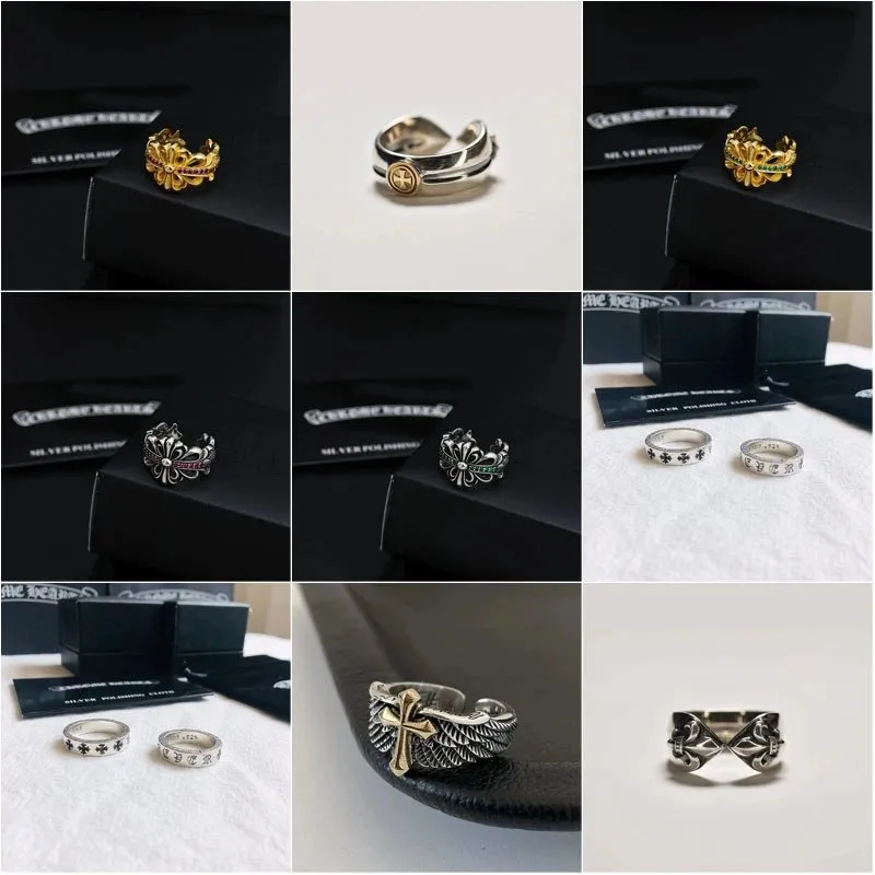 Chr*ome  Hea*rts  ring (33)